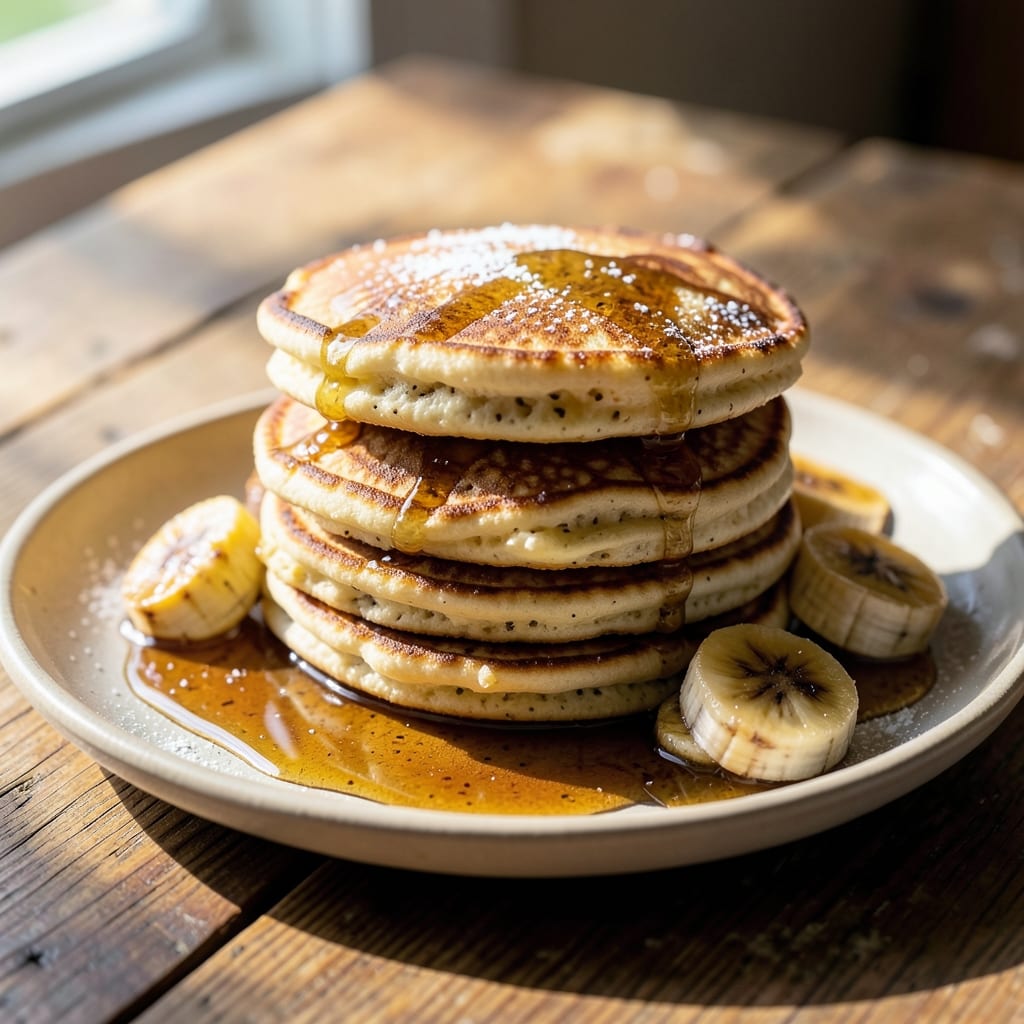 3-Ingredient No-Egg Banana Pancakes Recipe: Fluffy Stacks in 10 Minutes