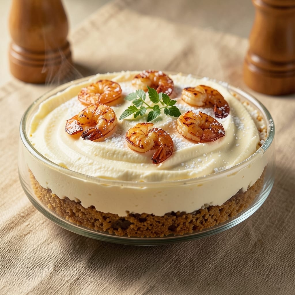 Alligator Shrimp Cheesecake Recipe: Spiced Rum Swirls and Crispy Top Magic