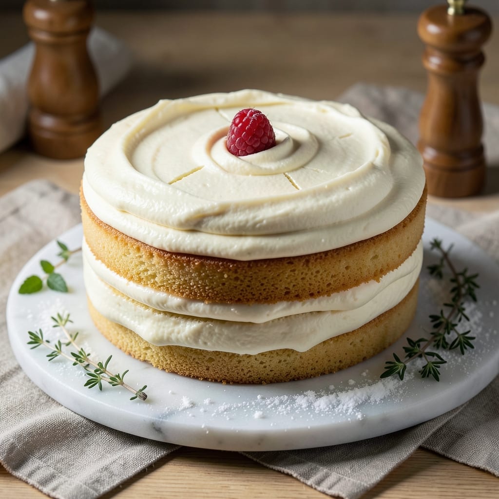 8-Inch Round Vanilla Cake Recipe: Ultra-Moist Layers With Buttery Frosting Stability