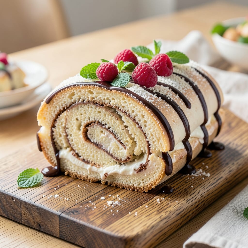 Almond Cake Roll Recipe: Swiss Meringue Secrets for Mirror-Shine Layers
