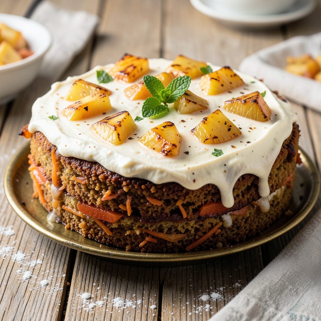 8x8 Carrot Cake With Pineapple Recipe: Tropical Twist on Classic Moistness