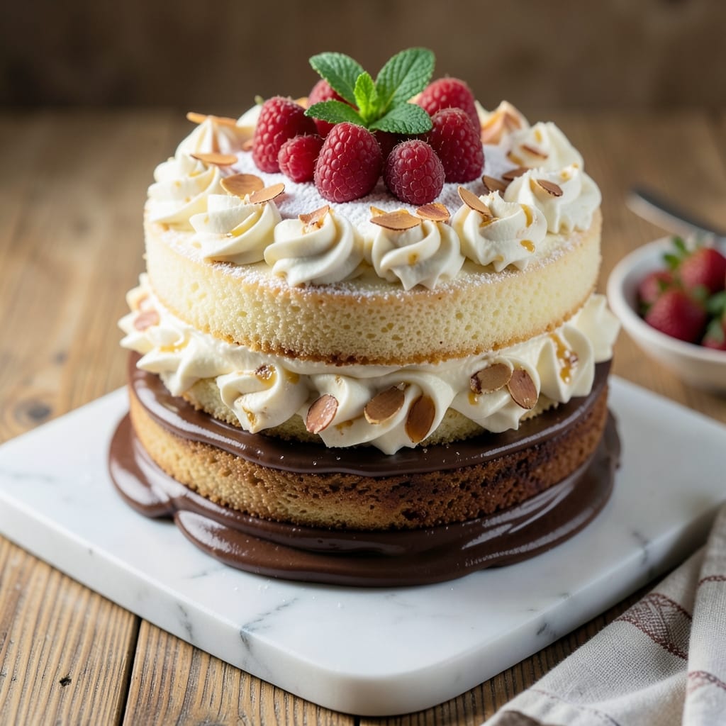 10 Vanilla Cakes Recipe: Triple-Layered Height With Vanilla Bean Frosting