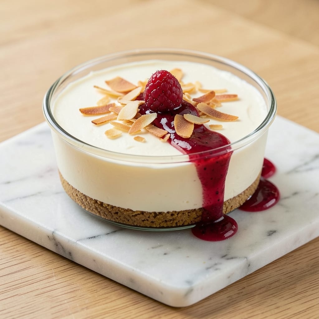 4-Inch No-Bake Cheesecake Recipe: Crispy Graham Crust with Silky Filling