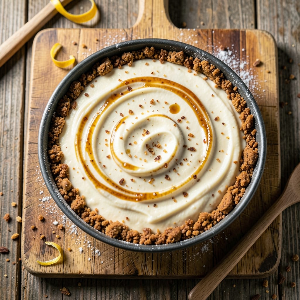 Alton Brown's Sour Cream Cheesecake Recipe: No-Bake Stability With Tangy Depth