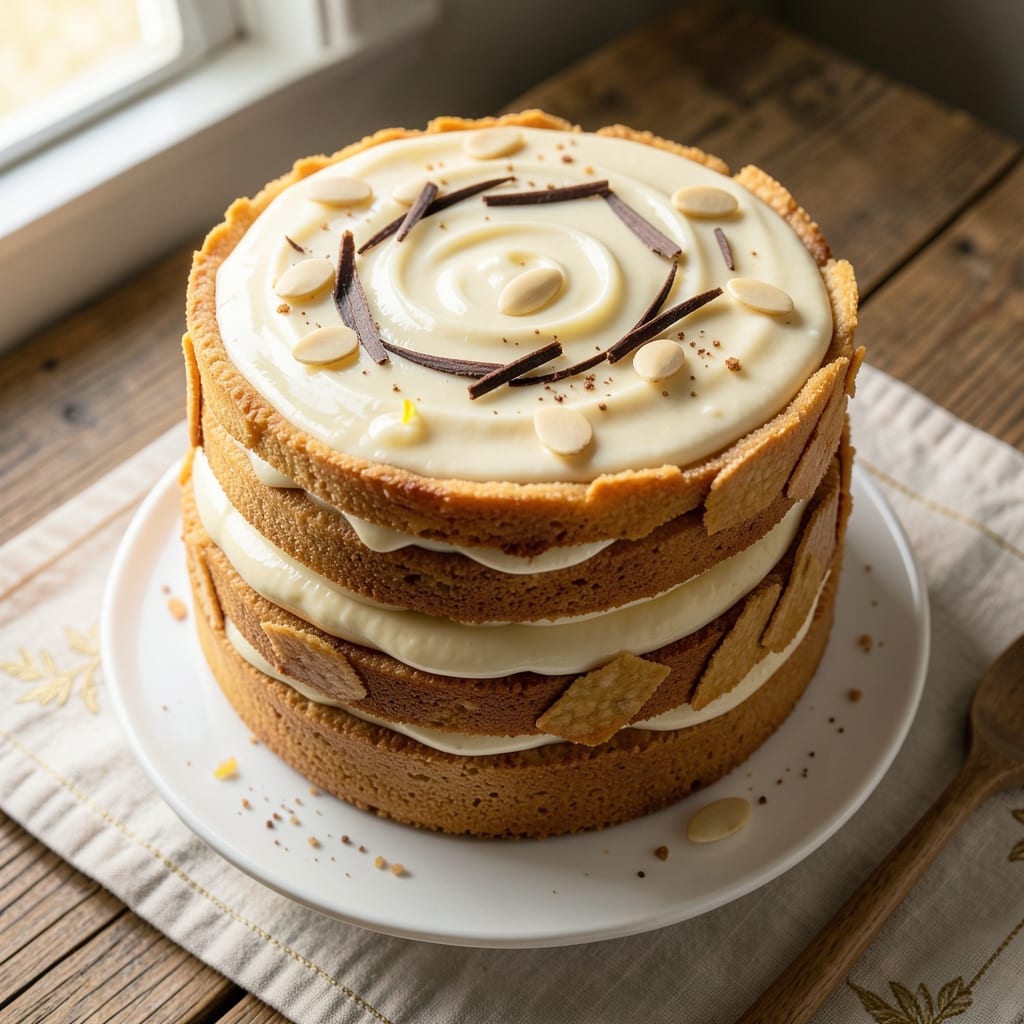 Almond Custard Cake Recipe: Velvety Layers with Hidden Almond Infusion