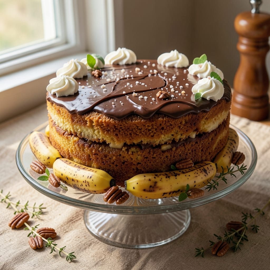 6 Banana Cake Recipe: Moist Layers and Warm Spice Magic