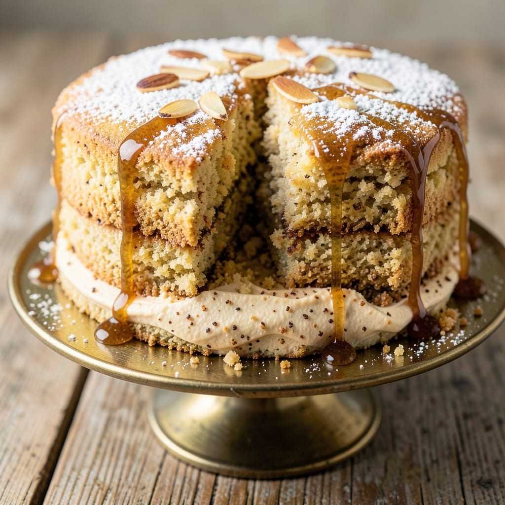 Almond Cornmeal Cake Recipe: Rustic Crunch Meets Moist Vanilla Bliss