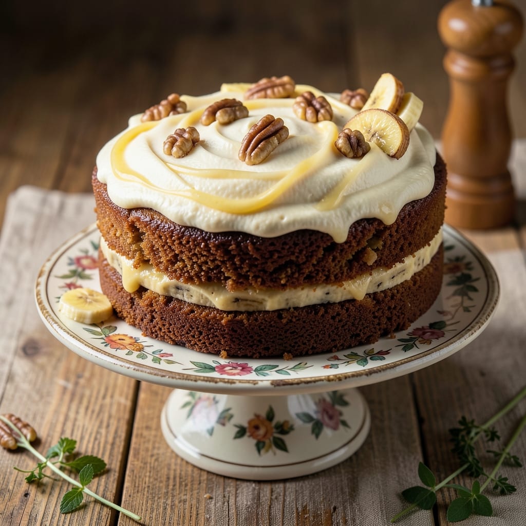 Amazing Banana Cake Recipe: Banana-Filled Layers with Secret Moisture Boost