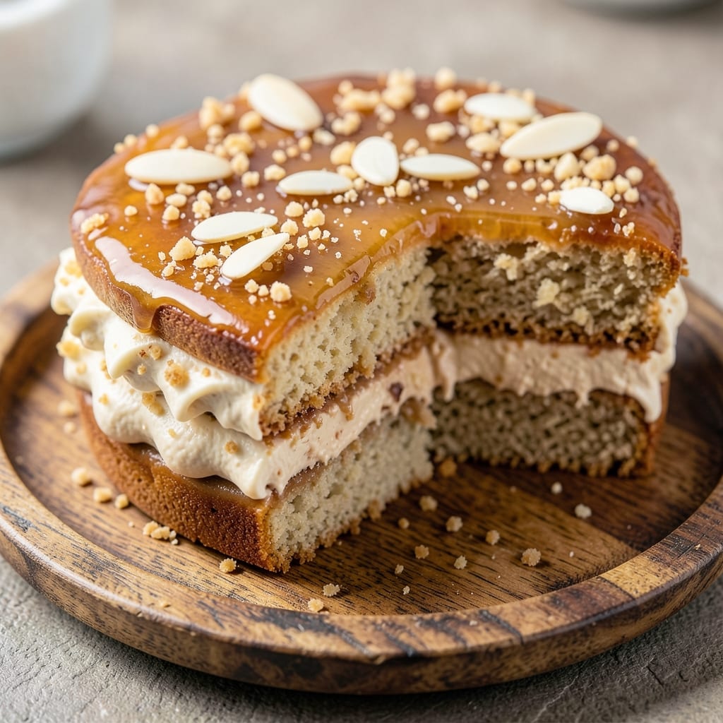 Almond Cake Pakistani Recipe: Cardamom-Spiced Moistness With Toasted Nut Topping