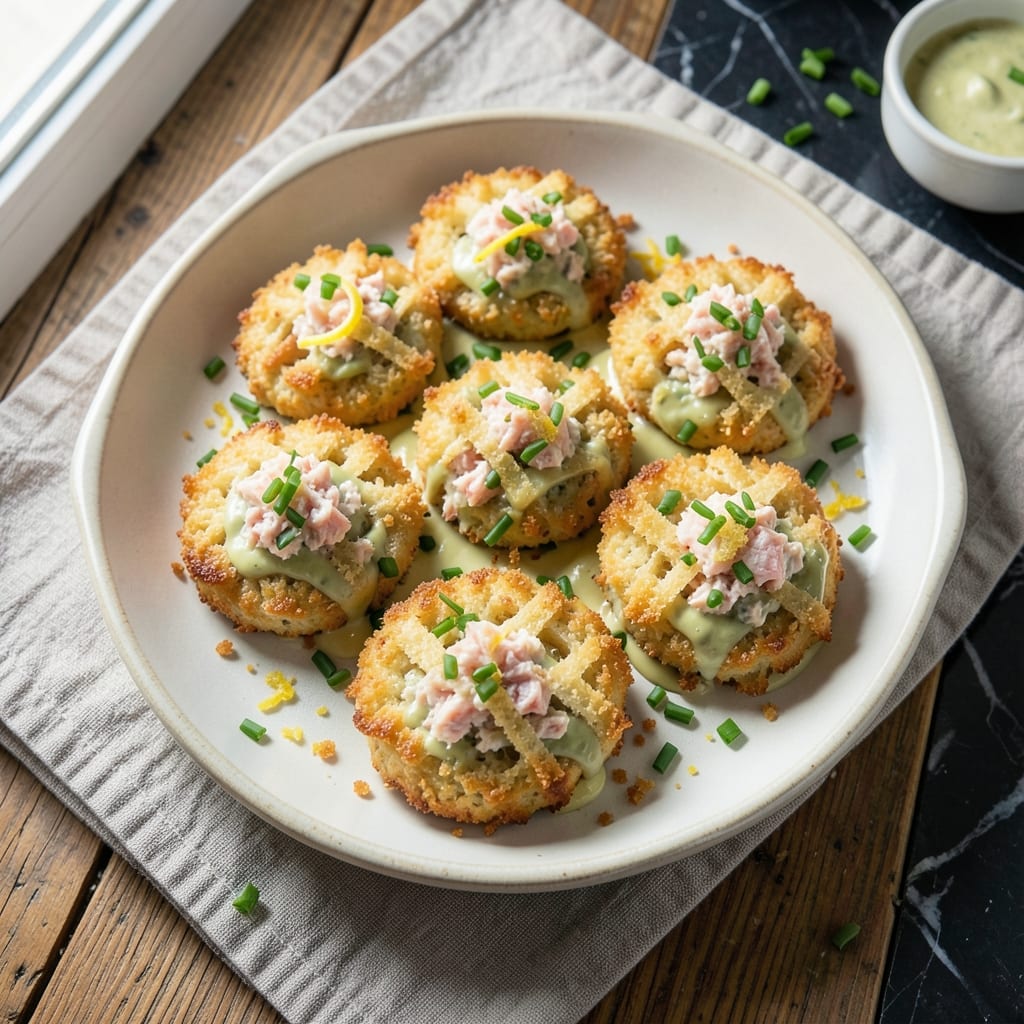 Alton Brown's Crab Cakes Recipe: Crispy Shells With Zesty Lemon Aioli