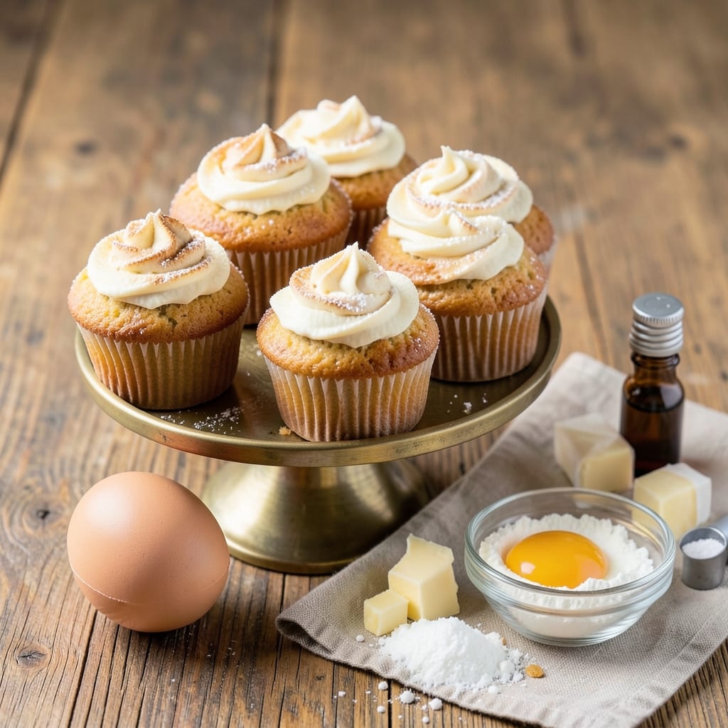 1 Egg Vanilla Cupcake Recipe: Light-as-Air Bites in 15 Minutes