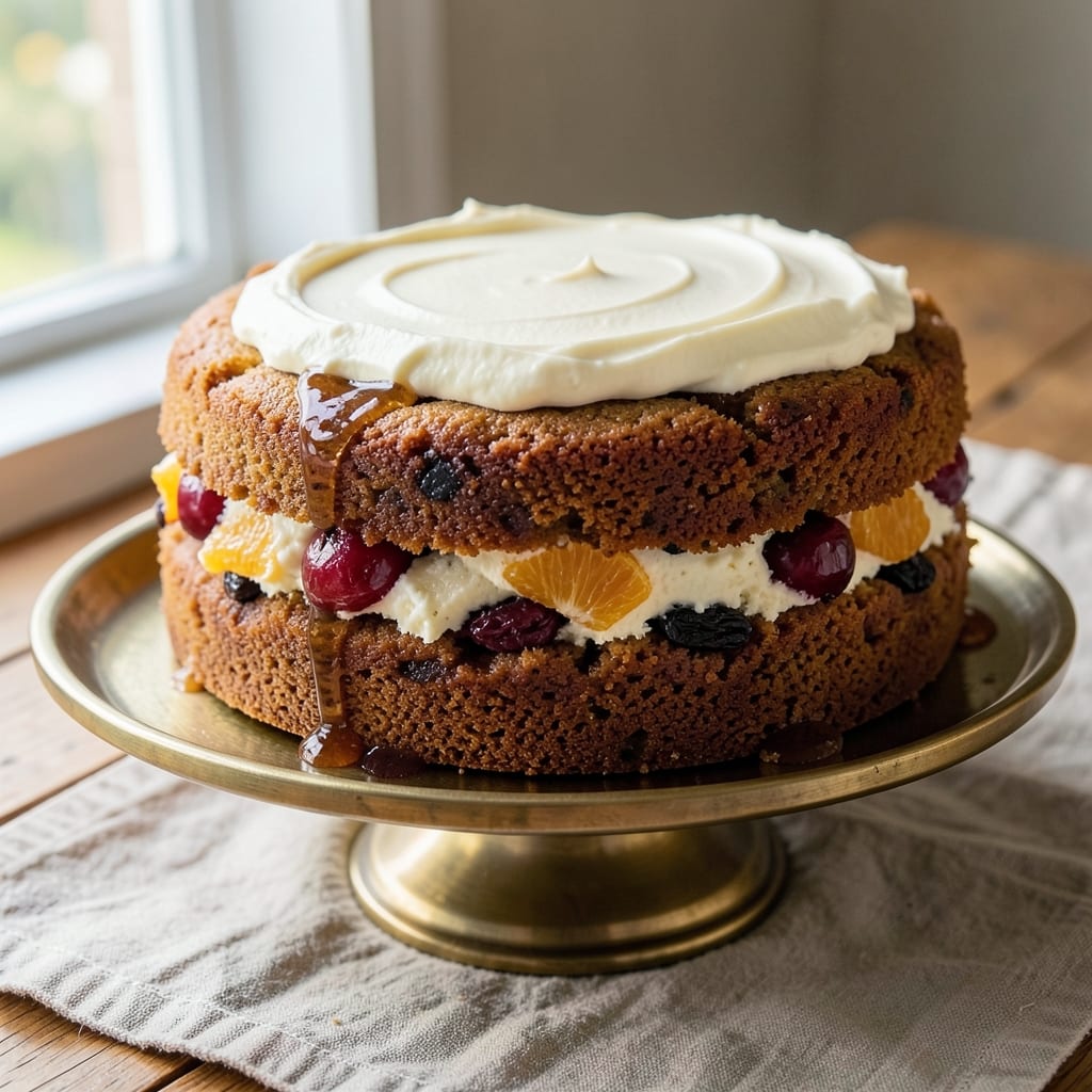 Alcohol Free Fruitcake Recipe: Nutty Depth Without the Boozy Wait