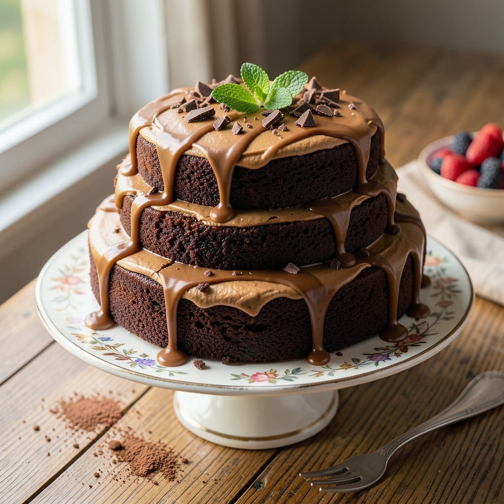 6 Egg Chocolate Cake Recipe: Moist Middle and Rich Chocolate Crust