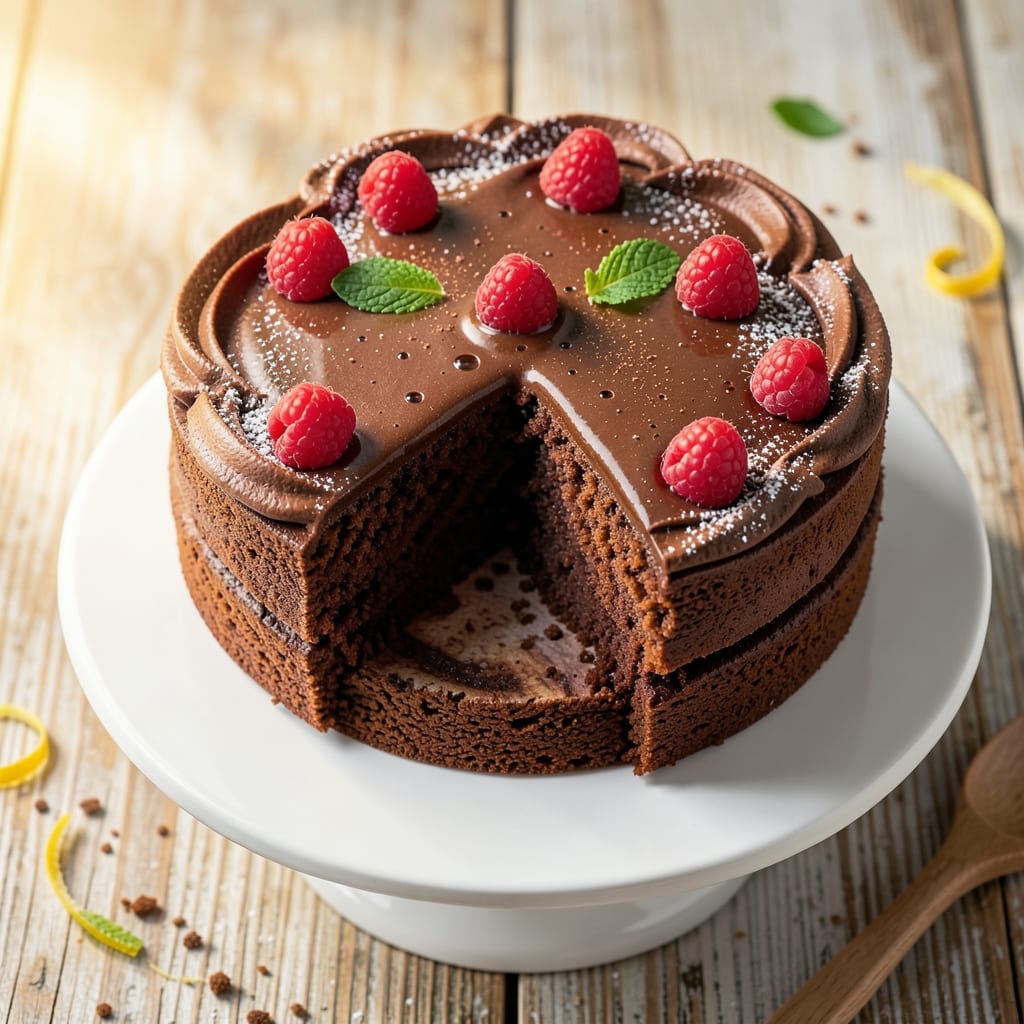 Aldi Chocolate Cake Recipe: Fudgy Layers and Vanilla Swirl Magic
