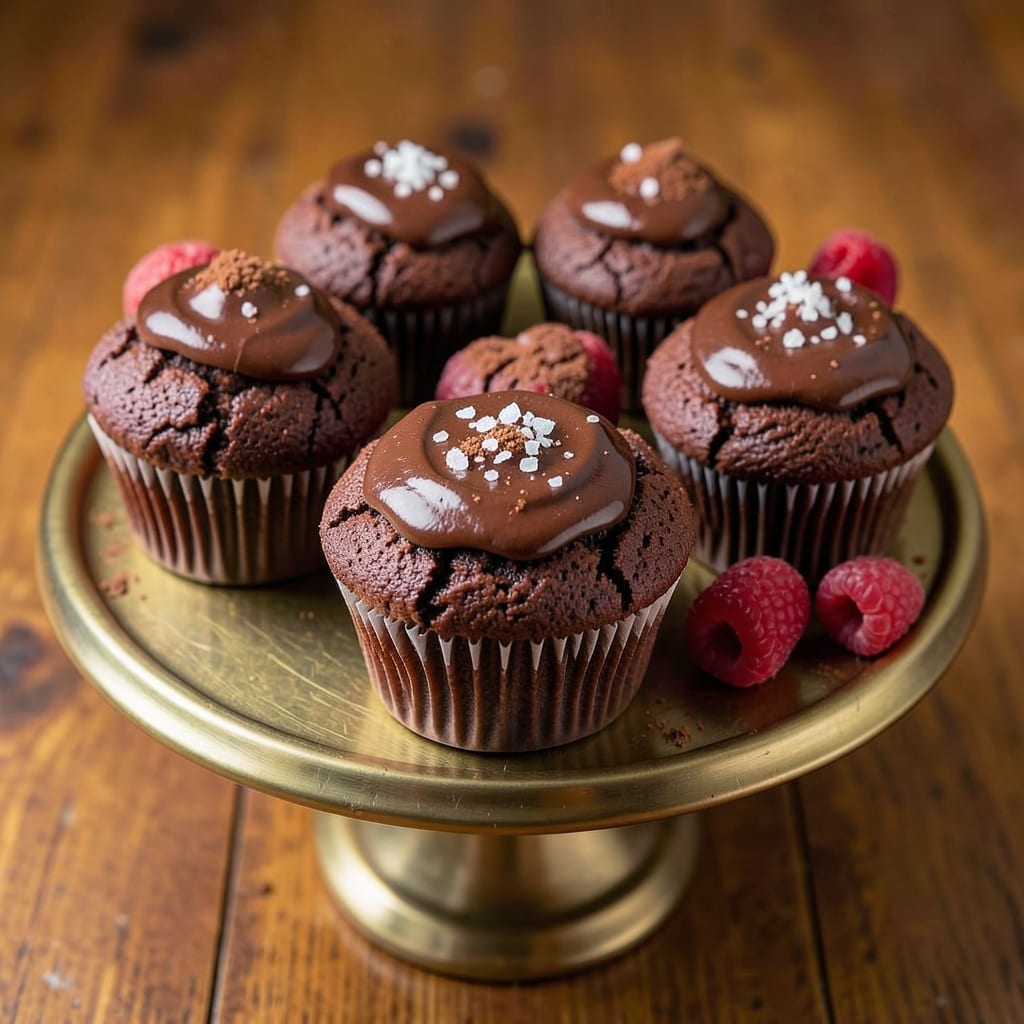 8 Chocolate Cupcakes Recipe: Rich Ganache Swirls and Crunchy Topping