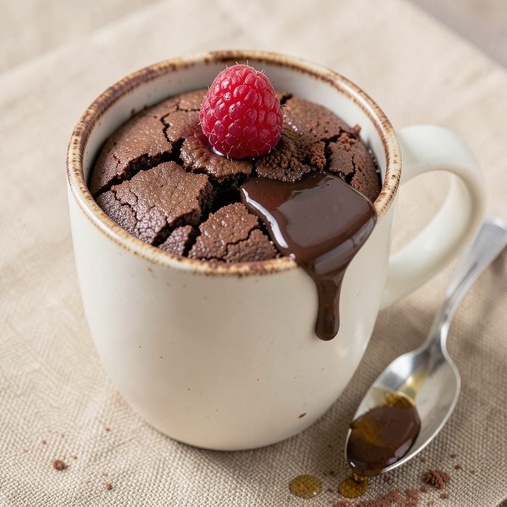 Amazing Mug Cake Recipe: Microwave Magic with Three-Ingredient Fudgy Core