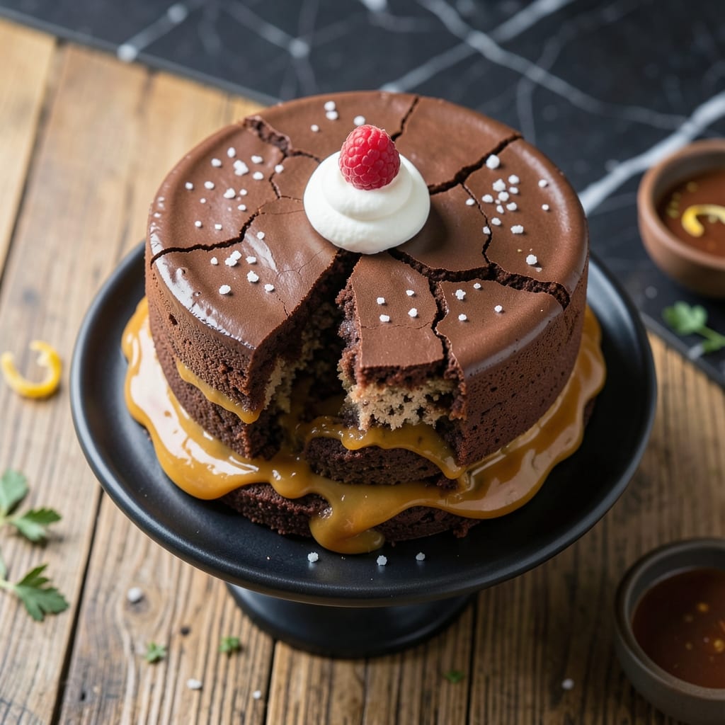 6-Inch Vegan Chocolate Cake Recipe: Rich Fudgy Layers Without Eggs