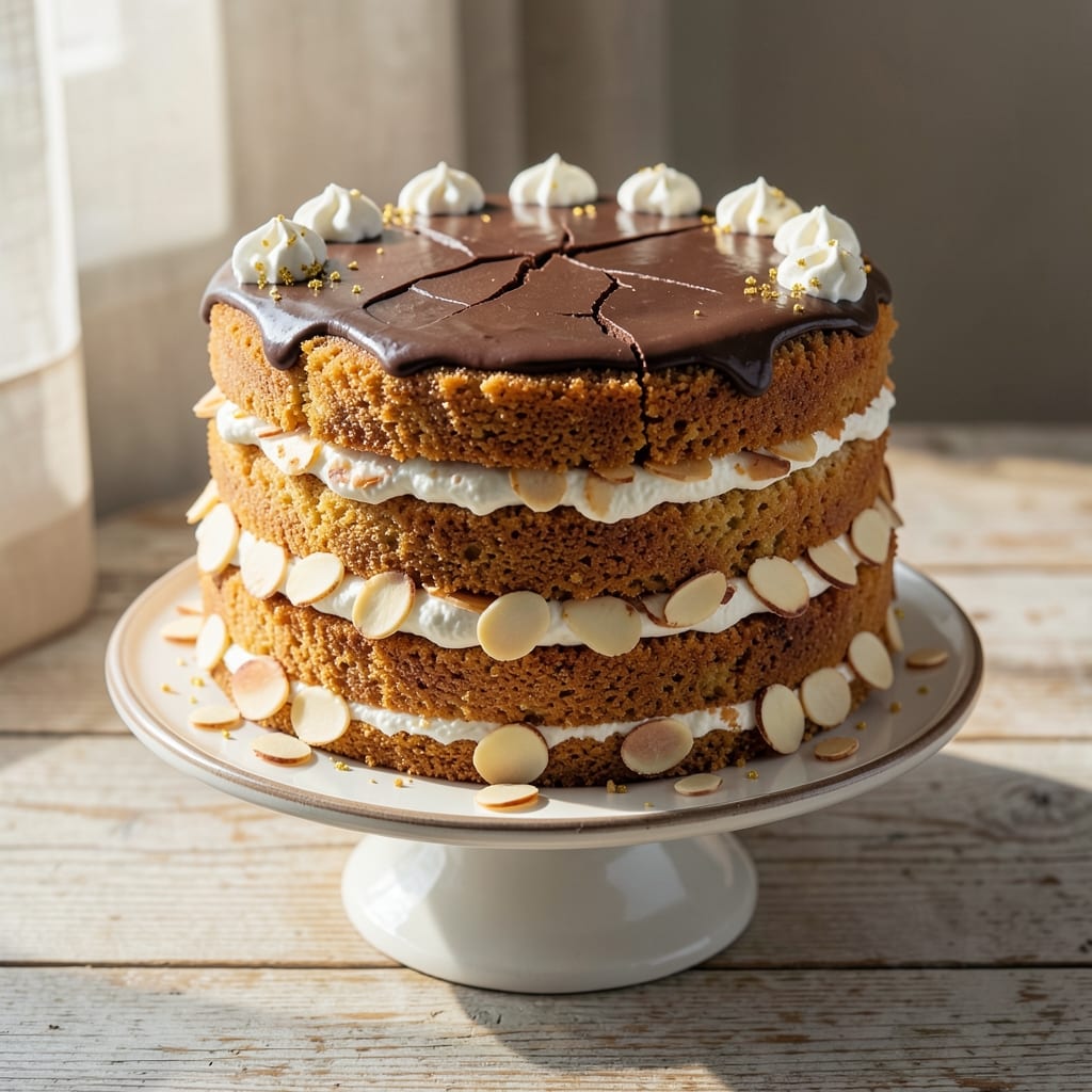 Alpine Cake Recipe: Swiss Mountain Lightness With Nutty Swirls