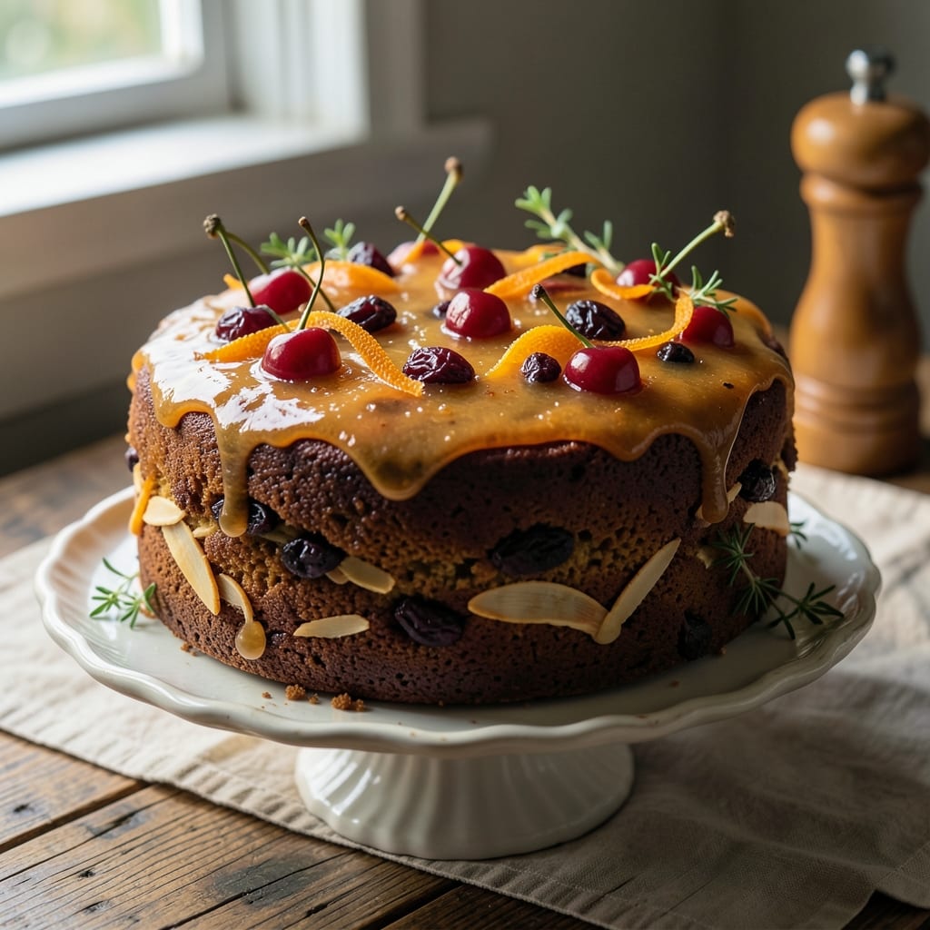 1950s Fruit Cake Recipe: Boozy Spice Infusion for Holiday Memories